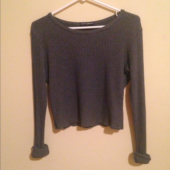 Grey Brandy Melville Top