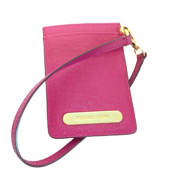 Michael Kors Jet Set Metro Pass Case Peony