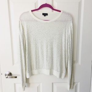 Rhinestone sweater