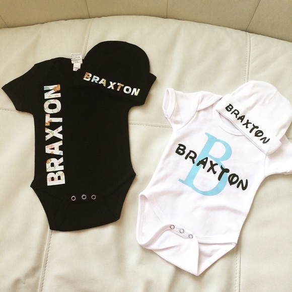 baby boy personalized onesies