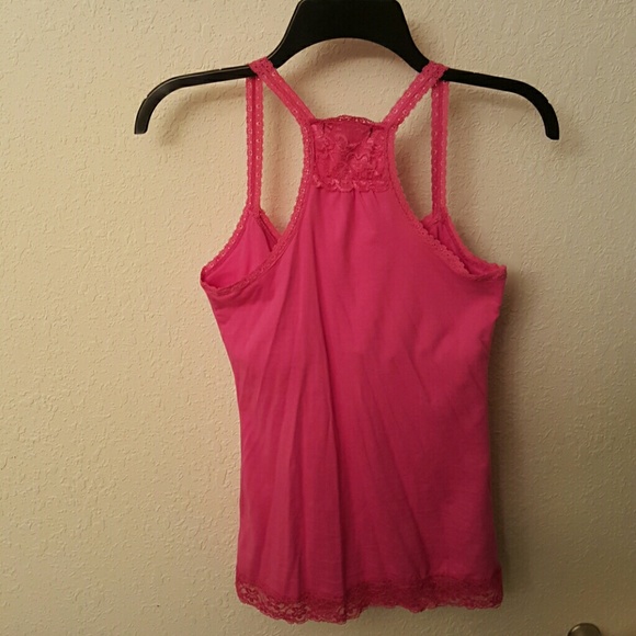 Pink Racer back Tank top - Picture 3 of 3