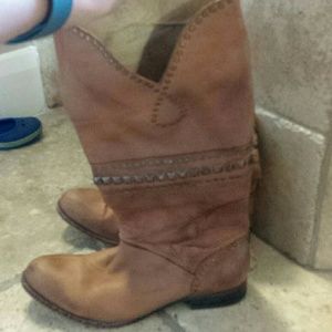 Free People Heart worn boot