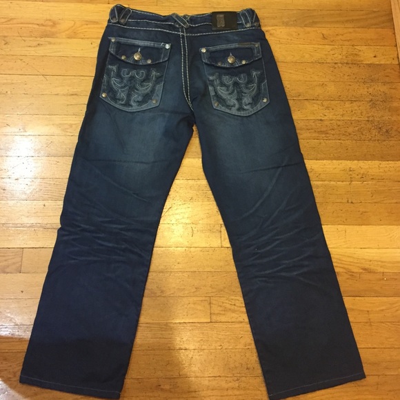 Blue denim men's Smash jeans - Picture 3 of 4