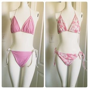 RESERVED @fitster. 4 pair of bikini + extra top +