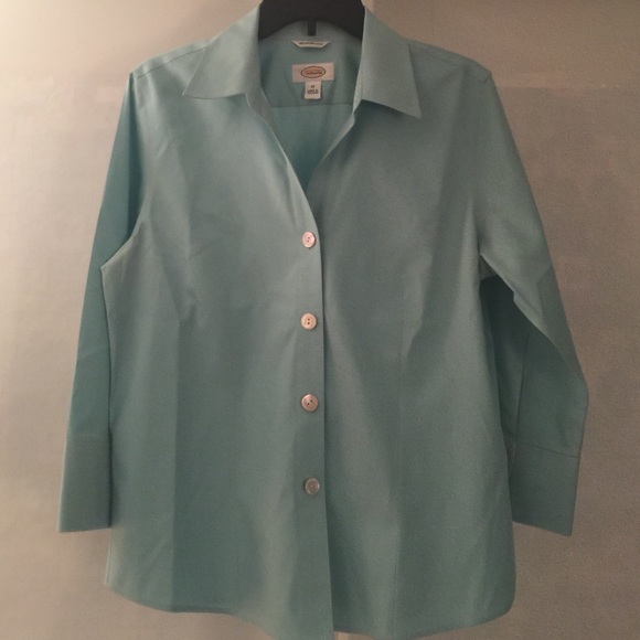 Light Blue Talbots Work Shirt
