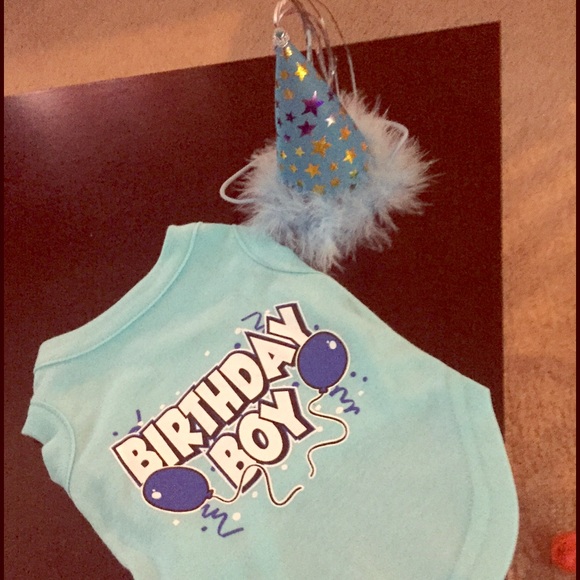 Dog Cat Birthday Shirt/Hat