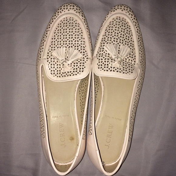 NEVER WORN Leather J.Crew Oxford Loafers, 8.5