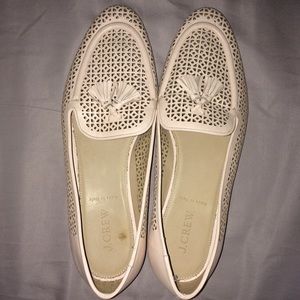 NEVER WORN Leather J.Crew Oxford Loafers, 8.5