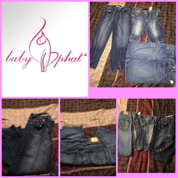 Baby Phat size 5.   3 pairs