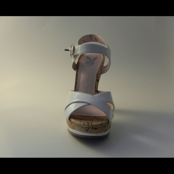 White Wedge heels - Picture 2 of 4