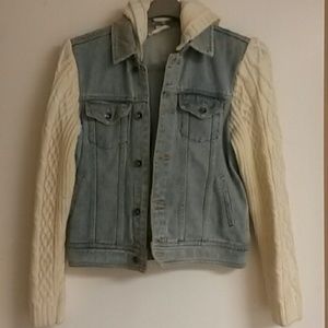 Denim/Sweater Jacket
