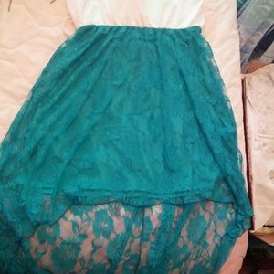 Cute low and high dress