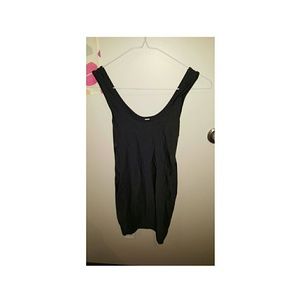 Black spandex bodycon dress