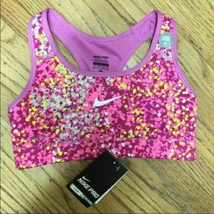 Nike pro women's sports bra
