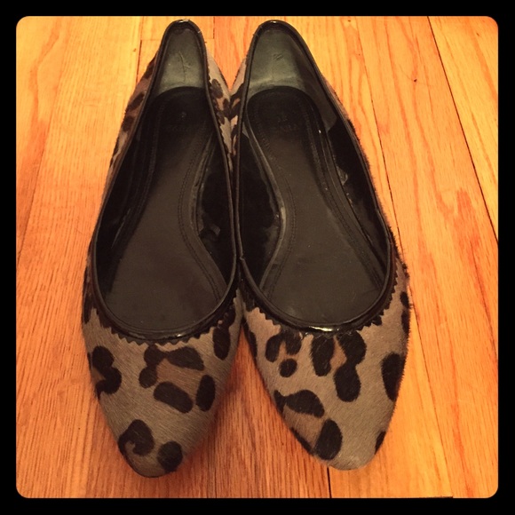 Zara flats with cheetah print - Picture 1 of 3