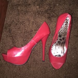 5.5" Bright Red Stilettos