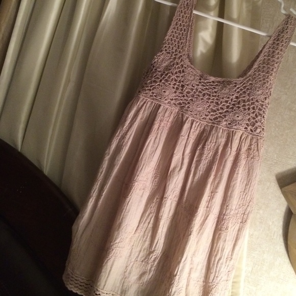 100% cotton tan top