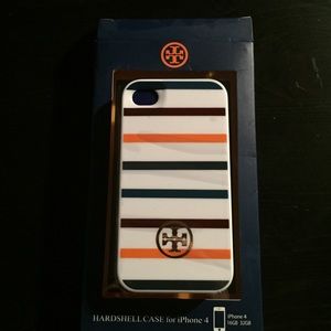 NIB Tory Burch iPhone 4 Hardshell Case