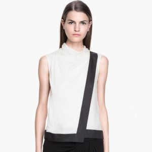 Helmut Lang Cowl Neck Blouse