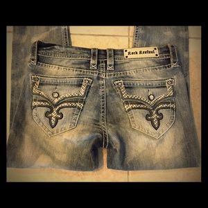 Rock Revival Skinny Light Blue Jeans Size 31