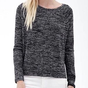 F21 Marled Knit Sweater