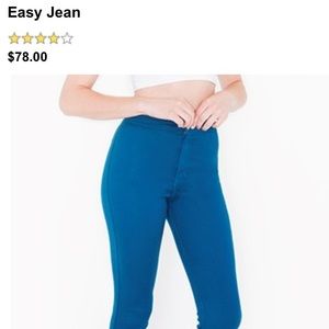 Easy jeans size small, color Galaxy