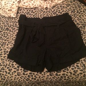 Black shorts