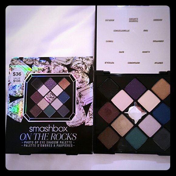 Smash box on the rocks pallete new