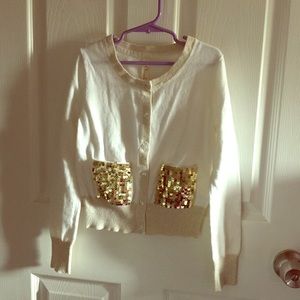 Cherokee Cream Cardigan - For little girl