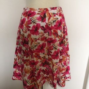 Sigrid Olsen Floral print skirt