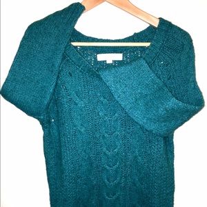Ann Taylor Loft Teal Sweater