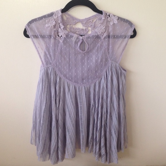 Lacy Free People Top - Picture 2 of 2