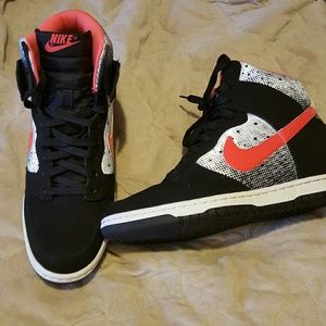 Nike dunk sky hi size 8 womens