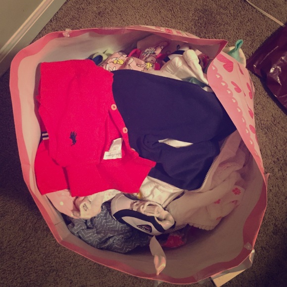 Infant bundle of clothes