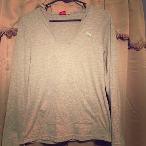 Long sleeve puma shirt