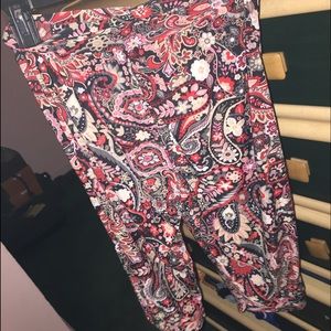 Patterned Joggers