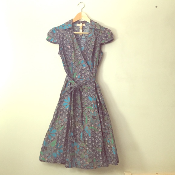 Vintage wrap dress - Picture 1 of 3