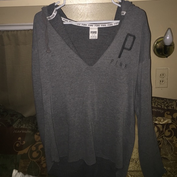 PINK Victoria's Secret Jackets & Blazers - Victoria's Secret PINK oversized sweatshirt