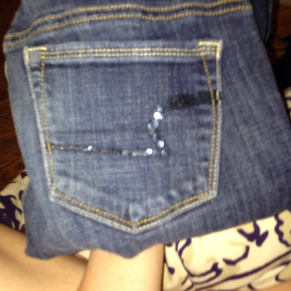 American eagle skinny kick jeans