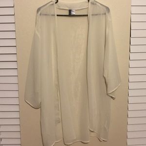 Cream H&M kimono