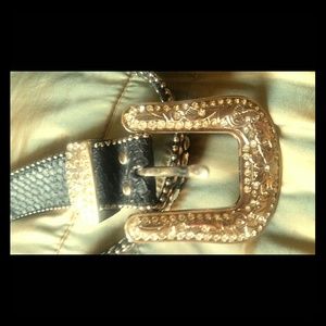 SHINEY  SPARKLING BLING BLING BELT