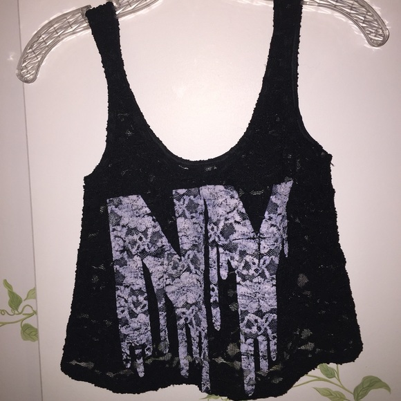 Black Crop Top