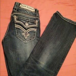 Rock revival women's boot cut designer jeans