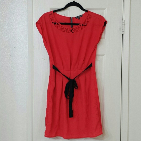 Red dress