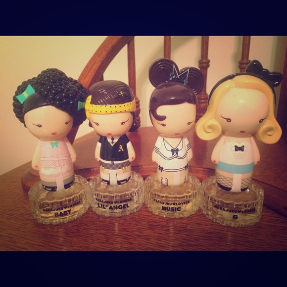 Gwen Stefani's Harajuku Girls perfume set