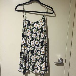 Spaghetti Strap Floral Dress