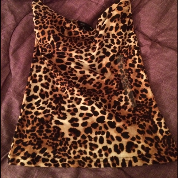Sexy Cheetah H&M Tube Top NWOT - Picture 1 of 1