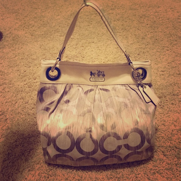 Authentic Used Coach! Gray/Silver/White Exterior