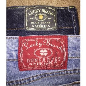LUCKY BRAND JEANS BUNDLE (NWOT) BOTH SIZE 27