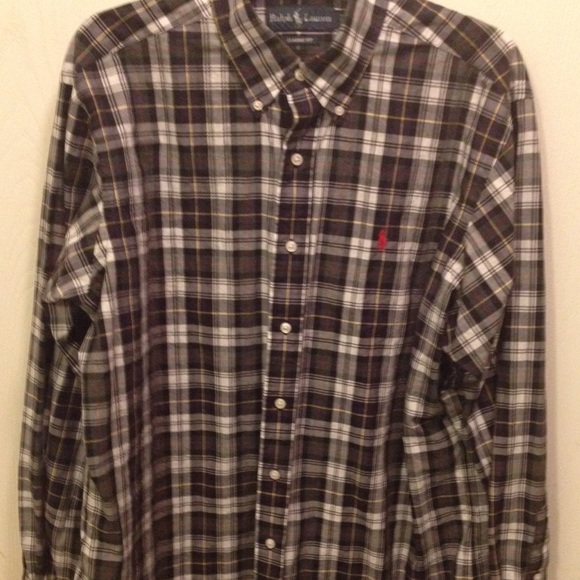 Ralph Lauren Plaid Button up shirt